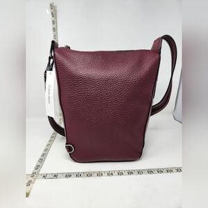 Calvin Klein Pebbled Leather 2 in 1 Crossbody/Backpack